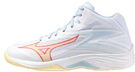 Mizuno Thunder Blade Z Mid (Bianco, Sistema Taglie Calzature EU, Adulto, Donna, Numero, Media, 40.5)