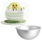 lakeland Large Hemisphere Cake Pan 21cm D – Bake 2 Halves for Perfect Globe Great for Football Cakes