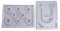 EXCEART 2pcs Perlenbrett Platte Perlen Aufreihen Perlen Weben Werkzeug DIY Schmuck Armband Halskette Basteln Schmuck Reparatur Schmuckherstellung Werkzeug