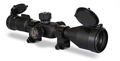 Monstrum G3 3-18x50 First Focal Plane FFP Rifle Scope with Illuminated MOA Reticle and Parallax Adjustment | Black
