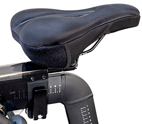ATP Sports Cojín de Asiento de Gel para Bicicleta Peloton y Bike+ - Funda de sillín de máxima Comodidad - Funda Acolchada para Asiento de Bicicleta para Hombres y Mujeres