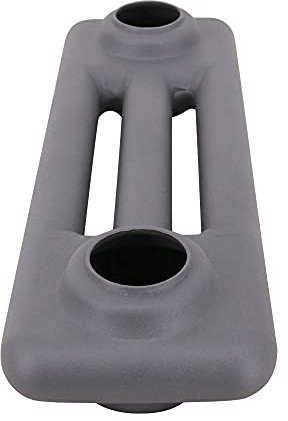 NRG Traditional Bathroom Cast Iron Style Tube Sample Anthracite Triple Panel