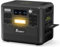 FOSSiBOT F2400 Powerstation 2048Wh Lifepo4, USV Inverter Stromerzeuger Tragbare Solar Generator 2400W(4800W Peak) 230V 3AC Ausgängen, Schwarz