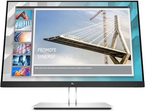 HP E-Display E24i G4 61 cm 24 Inch IPS WUXGA 1920 x 1200 16:10 Display Port HDMI VGA 5 x USB Without Cable 3YW