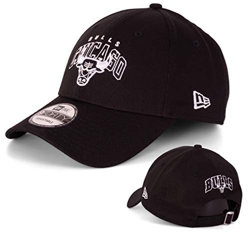 New Era Caps - Baseball Cap Kappe Muetze - Limiterte Designs - MLB NBA NFL - Yankees Lakers Bulls Raiders Chiefs Dodgers Seahawks Sox 49ers (Chicago Bulls Black V1)
