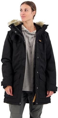 Fjällräven Damen Nuuk Parka, Black, S