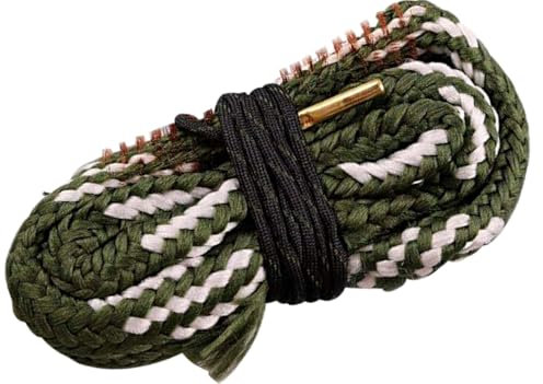 Royal Hunter® Laufreinigungsschnur I Boresnake Kaliber Schrot GA 20 I Waffenpflege & Laufreinigung für Flinten Ɩ Premium Bore Snake mit integrierter Messingbürste