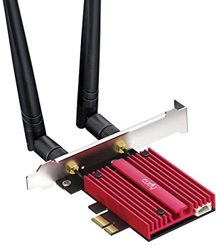 Cudy WiFi 7 BE9300 WE9300 PCIe WiFi Karte für PC (Nicht kompatibel mit AMD), 6GHz Tri-Band Wireless Adapter, Intel BE200 Chipsatz, Bluetooth 5.4, WPA3, einfache Installation