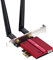 Cudy WiFi 7 BE9300 WE9300 Carte WiFi PCIe pour PC, Adaptateur Tri-Bande 6 GHz, Chipset Intel BE200, Bluetooth 5.4, WPA3, Installation Facile