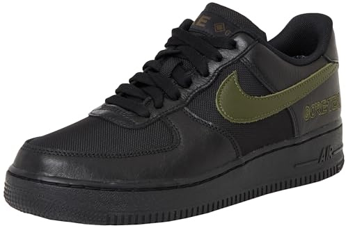 NIKE HV3959-010 Air Force 1 Low Gore-TEX Men Black/Cargo Khaki UK 5.5