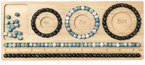 AstraGlam Bracelet Bead Boards for Jewelry Making, Bamboo Beading Board for Bracelet, Jewelry Making Supplies,Bead Tray, Bead Bracelet Necklace Making Kit