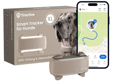 Tractive GPS Cane Intelligente XL (Marrone)