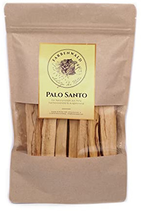 Farbenwald - Palo Santo, 100g, feine Scheite, aus Peru, zum Verräuchern, Bursera graveolens, Räucherwerk