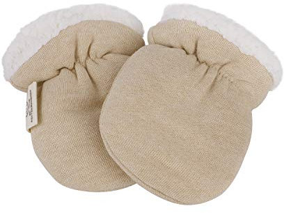 JIAHG Fäustlinge Baby Neugeboren Kratzfäustlinge Kratzhandschuhe Winter Säuglinge Handschuhe Anti Kratzfäustel Fausthandschuhe Warm Gloves, 0-1 Jahre alt