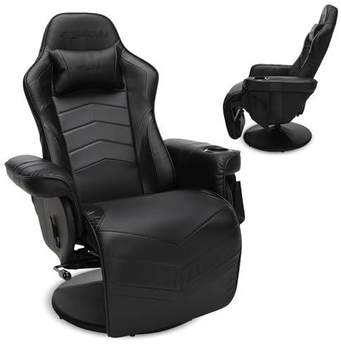 Respawn 900 Gaming Recliner Chair with Footrest, Cup Holder and Swivel
