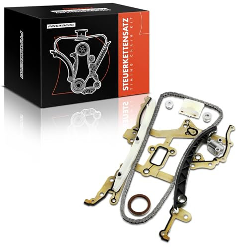 Frankberg Steuerkettensatz Kompatibel mit Aveo T300 Cruze J300 J305 J308 Astra J P10 Corsa D S07 Corsa E X15 Insignia A 1.2L 1.4L Benzin 2006-Heute