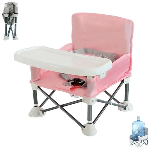 enseak Baby Camping Chair,Silla De Bebé Plegable,Baby Folding Chair,Silla Portatil Bebe Plegable Trona,Silla Bebe Playa,Silla Bebe Comedor,cadeira De Alimentação para Bebe,Baby Beach Chair