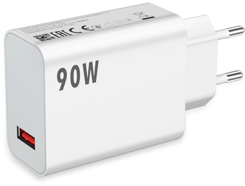 ASKUBSKU 90W laddare för Xiaomi Poco X7 Pro F7Pro F6 5G mobil laddare adapter snabbladdning kontakt för Xiaomi 17 Ultra 15T Pro 14 13 Ultra Redmi Note 15Pro+, endast adapter