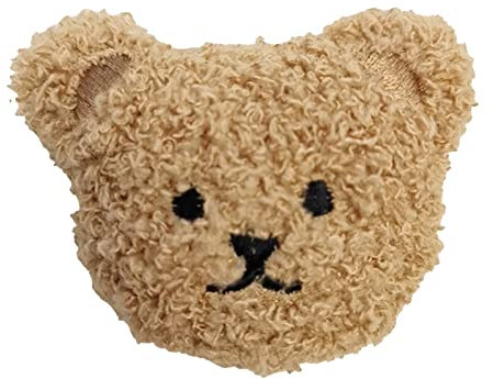 Peluche magneti orso grazioso frigorifero decorazione frigorifero cucina in gomma morbida 3d per casa (Café)