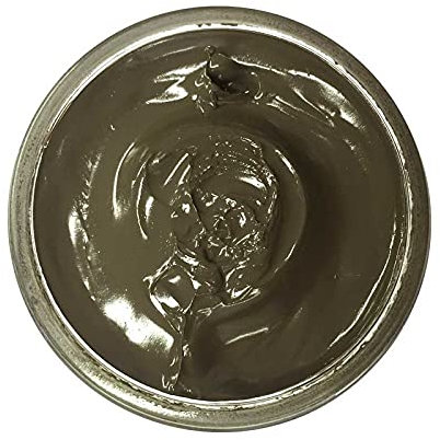 Famaco 50ml Khaki Kaki Leather Deluxe Boot and Shoe Cream Polish With Polishing Duster - Long Lasting Shine Protector Kit for Boots and Shoes