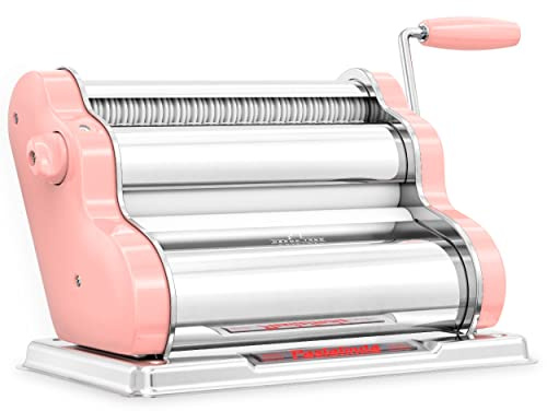 PASTALINDA Classic 260 Pasta Maker Machine, Pink