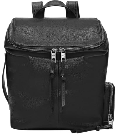 LIEBESKIND BERLIN Rucksack Freizeitrucksack Hera Small Pebble Backpack Black schwarz