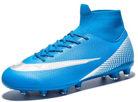 Wugehu Herren Fußball Cleats Schuhe Indoor Turf Athletic Professional Training Sneakers