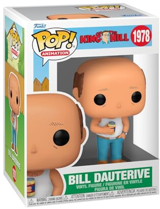 Funko Pop! TV: King Of the Hill - Bill Dauterive - Collectable Vinyl Figure - Gift Idea - Official Merchandise - Toys for Kids & Adults - Cartoons Fans - Model Figure for Collectors and Display