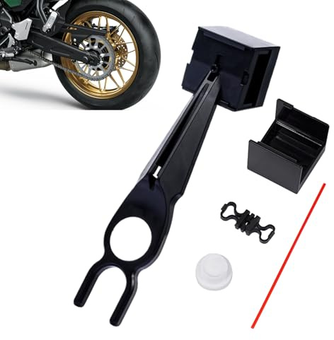 Pruojhw Motorcycle Chain Oiler Tool, Cleaning Device, Support for Chain Oiler When Motorcycling, For DIY Workshops After Driving Long Distance Tours, Preventive Maintenance, Seasonal
