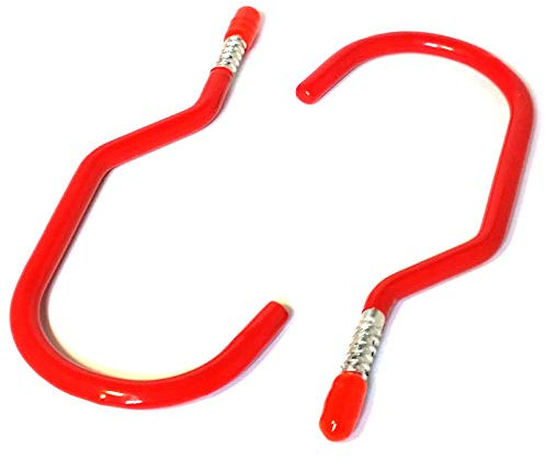 Marksman 2X 6 Bike Hanging Hooks Garden Tools Bicycle LADDERS SHED Garage Hanger Storage
