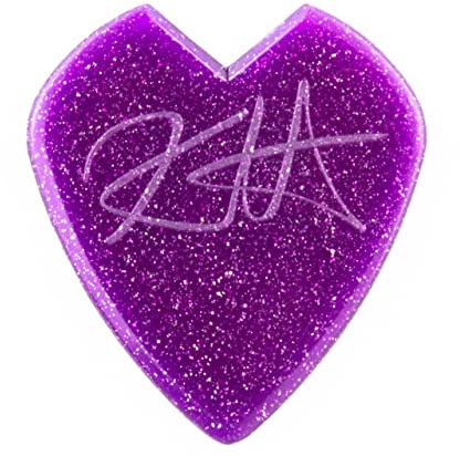 JIM DUNLOP Plektrum Kirk Hammet Violet Sparkle Jazz 6 Stück