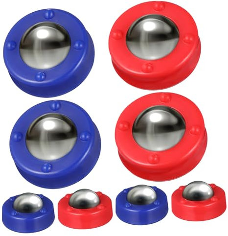 VICASKY 16-teiliges Tabletop Curling Shuffleboard Perlen Spielset Für Kinder Und Erwachsene Hand-Auge-koordination Spielzeug