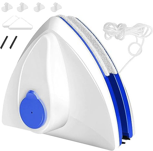 ShiWuYou Lavavetri Magnetico Detergente per vetri a Doppia Faccia Magnetic Cleaner Pulizia Magnetico Regolabile per finestre da 3-8 mm con Doppi vetri
