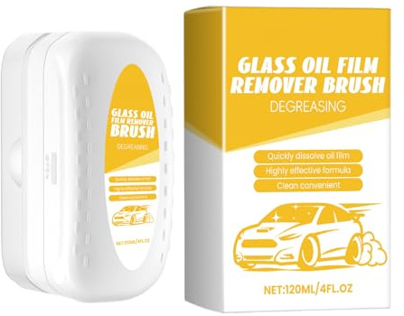 Vhjlfig Eliminador de película de aceite para parabrisas de coche, limpiador de superficies eficiente, paño de limpieza para parabrisas de coche, para ventanas laterales de automóviles y ventanas