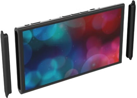 Hzxkqmil Tappi Antipolvere in Silicone per Nintendo Switch 2 (2025), Tappini Morbidi Anti-Polvere Copertura Antipolvere Striscia Decorativa Laterale della Console per Switch 2, Nero