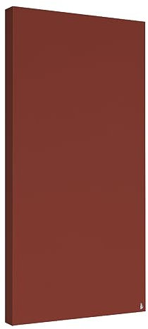 Addictive Sound Panneau Acoustique Mural Premium 100x50x6 cm - Absorbeur Acoustique Avec Tissu Acoustique 275 g/m2 - Panneaux Acoustiques - Plaque Acoustique - Decoration Murale - Bordeaux