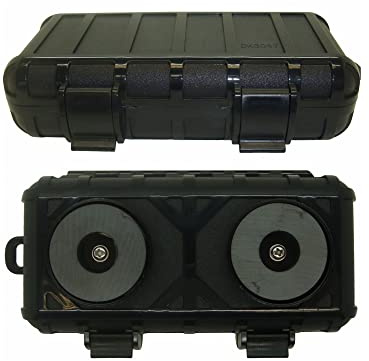 Large Magnetic Waterproof Stash Box Container for Under Car Truck Lorry Van with Very Strong Magnet to Hold 10Kg