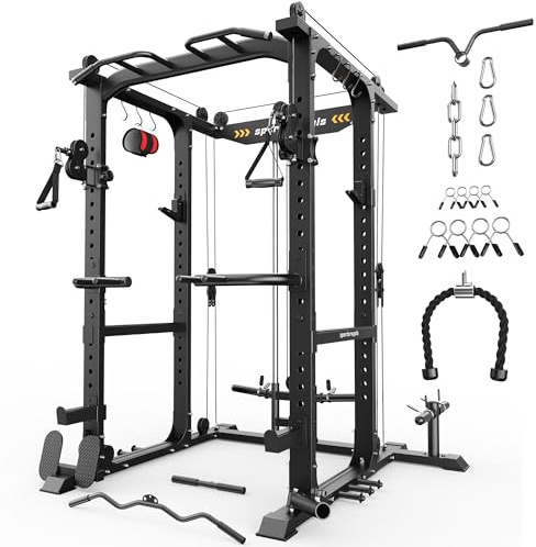 Sportsroyals PRO Power Cage, Gabbia di Potere Unisex Adulto, Nero