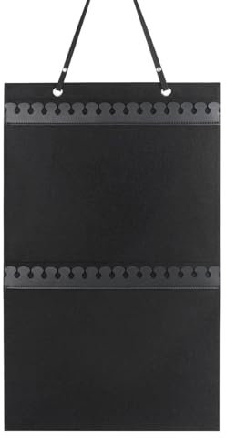 Generisch Wandschmuckhalter, Wandschmuckaufhänger | 32 Haken Display Halskette Organizer Armbandhalter | Halsketten-Aufhänger über der Tür, weiche Schmuckhaken, für Türen und Kleiderschränke