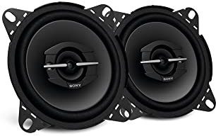 Sony XS-GTF1039 10cm 3-Wege Koaxial-Lautspecher mit 210 Watt Maximalleistung (schwarz, 2 Stück)