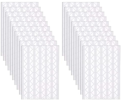 ZSRVAJ 2040 Pcs Photo Corner for Scrap Book, Photo Corners, Clear Self Adhesive for DIY Craft Picture Edge Stickers Scrapbook Personal Journal (Transparent)