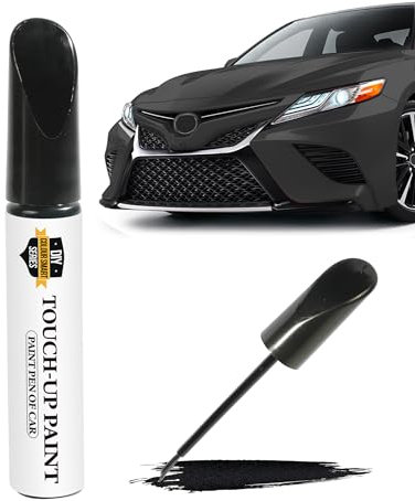 Flaconi Car Paint Pen,Car Touch Up Paint Pen,Automotive Repair Paint Brush,Automotive Tools Painting Pens for Scratch Repair,Suitable for Most Sedans,Trucks,SUVs,RVs and Commercial Vehicles (Black)
