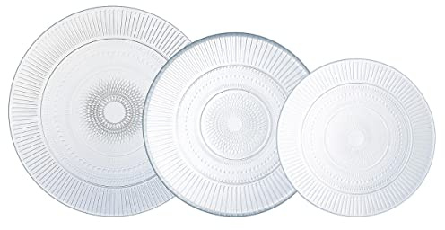 Luminarc Louison servizio da tavola 18 pezzi, vetro, 26 x 20 x 26 cm