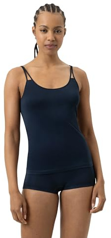 Mey Basics Serie Emotion Damen Spaghetti Tops 55200,Night Blau,40