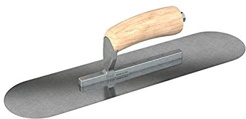 Bon 66-210 Steel City Pool Trowel - Carbon Steel - 18 X 5 - Wood