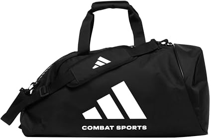 Adidas Unisex – Erwachsene 2in1 Bag Sporttasche, schwarz/weiß, S
