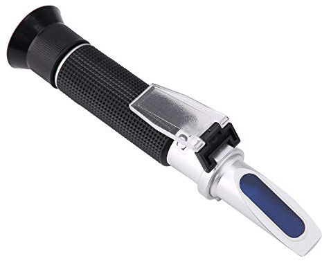 AMONIDA 2~14g/dl Clinical pet Refractometer, 1.000~1.060 SG Urine Specific Refractometer Manual Focusingq Handheld Dog