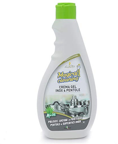 Detergente piano cottura vetroceramica, acciaio inossidabile e pentole professionale - 500 ml