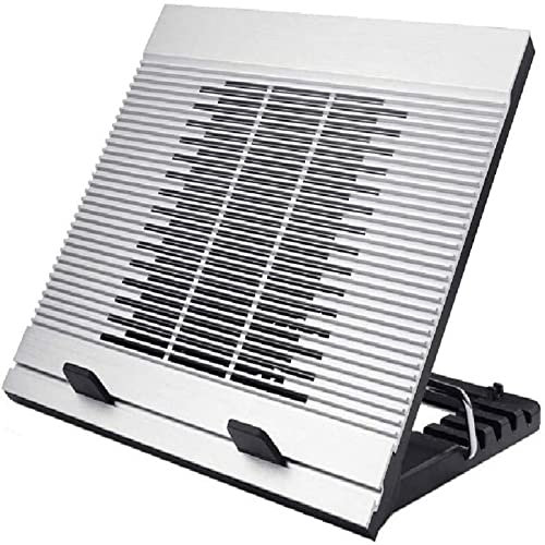 Dator Kylplatta Kylplatta för bärbar dator med fläkt Kylplatta Två USB 2.0-portar En stor fläkt passar alla bärbara datorer 10 - 17.3 Kylstativ för bärbar dator Laptopkylare