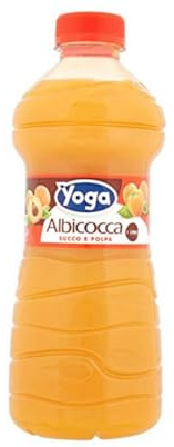 Yoga Albicocca Succo di Frutta 1 Litro Confezione da 6 Bottiglie